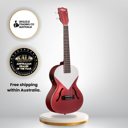 Kala KA-JTE-CHRD ukulele neck, rosewood fretboard, and mahogany body