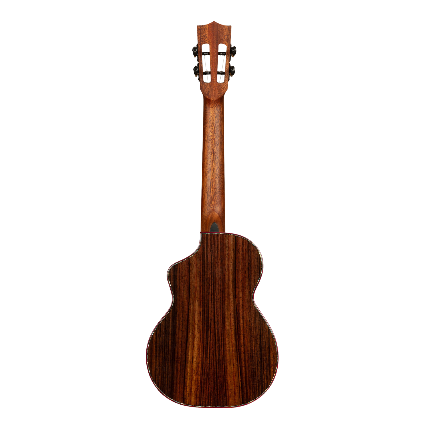 Kala Contour Deluxe Tenor Ukulele – Solid Spruce &amp; Rosewood with Cutaway + Bag - KA-CTD-SSRW-TG-C