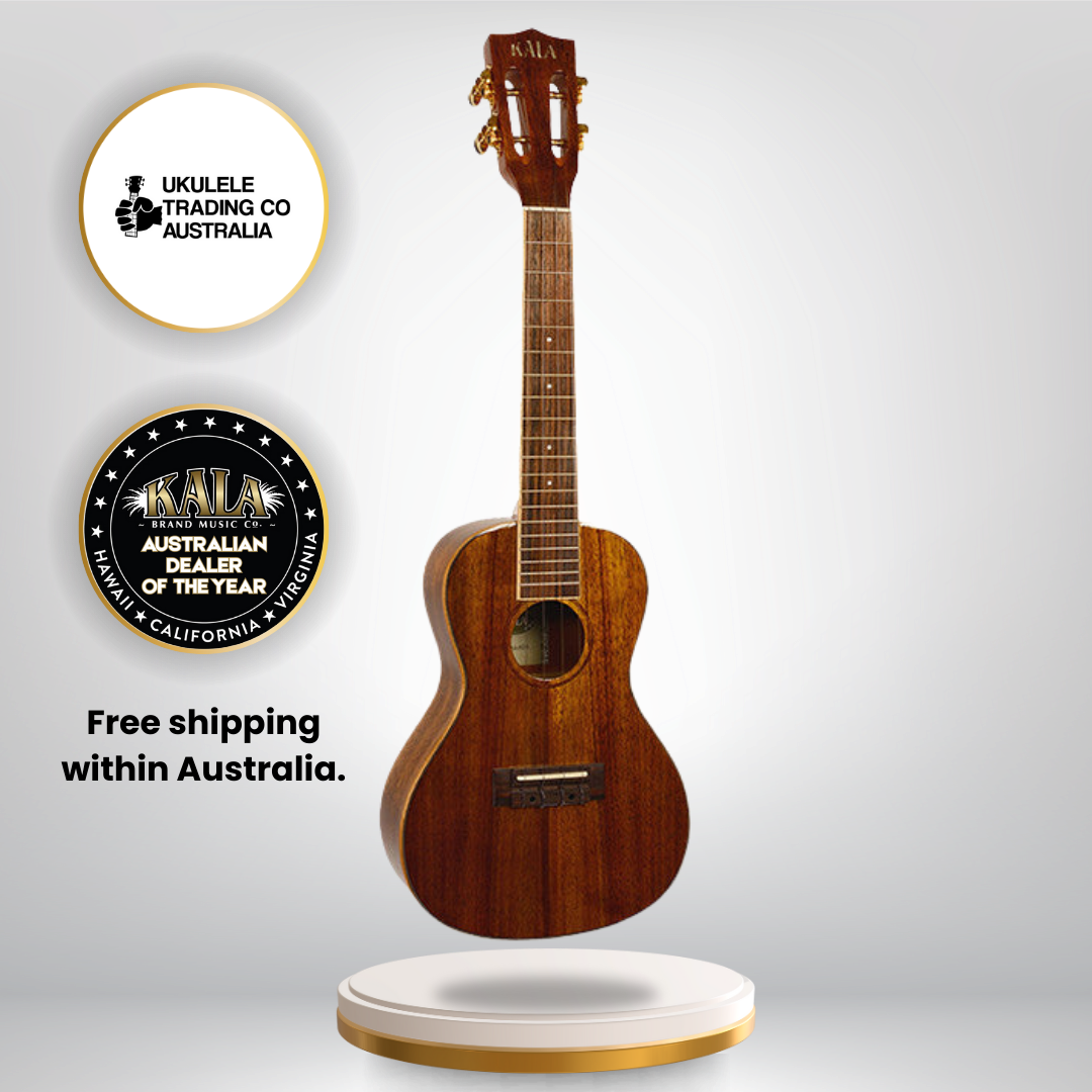 Kala KA-KCG Concert Ukulele – Hawaiian Koa Gloss Body with Maple Binding