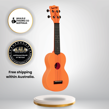 KA-R-WMS-OR-S Kala Waterman Soprano Ukulele Recycled Eco-Friendly Soprano Ukulele Australia