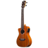 Ohana CK-35GCE All Solid Mahogany Concert Ukulele with gloss finish, active pickup system, cutaway design for easy fret access, and beautiful hardwood binding for a rich, warm tone.