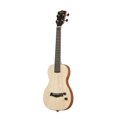 Kala KA-SB-MAP-T Solid Body Electric Flame Maple Tenor Ukulele with sleek design, dynamic sound, and perfect for electrifying performances.