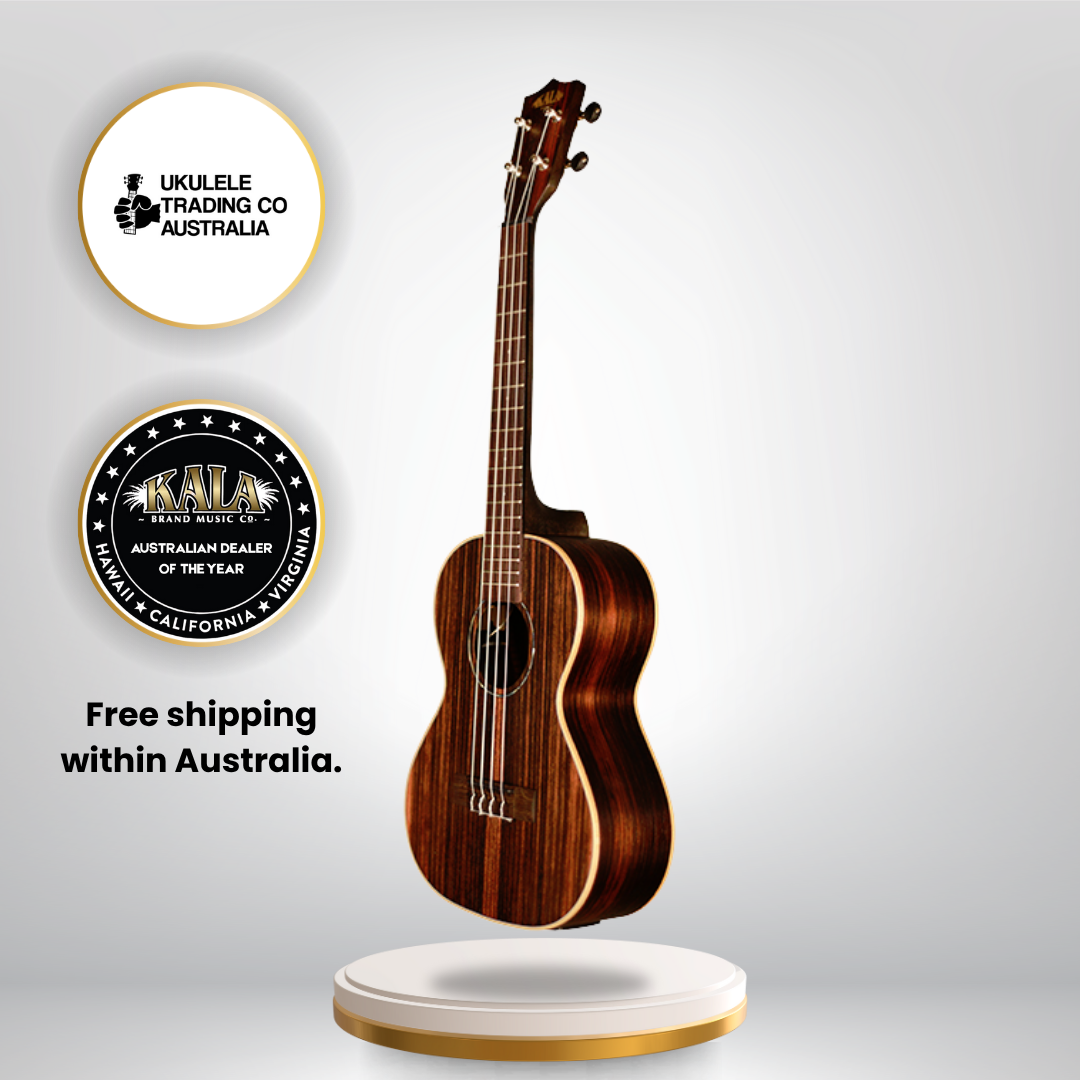 Kala KA-EBY-TE Tenor Electric Ebony Ukulele