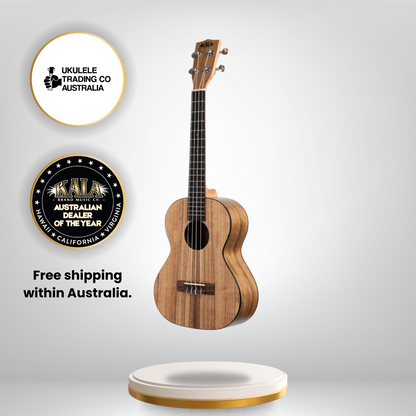 Left-handed Kala KA-PWT/LH Pacific Walnut Tenor Ukulele