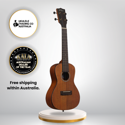 Kala KA-KOA-C Hawaiian Koa back and sides with unique wood grain