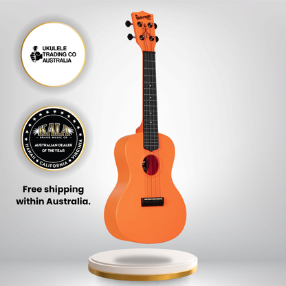 KA-R-WMS-OR-C Kala Waterman Concert Ukulele Recycled Eco-Friendly Concert Ukulele Australia