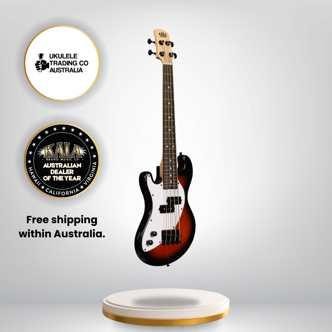 Kala Sunburst Left-Handed 4-String U•BASS®