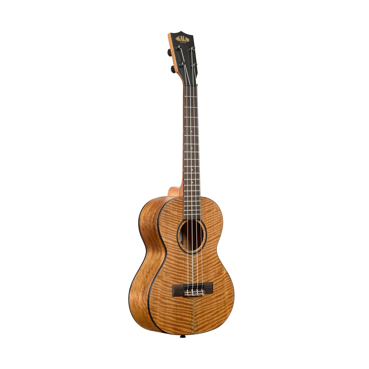 Kala KA-CM-T Curly Mango Tenor Ukulele. Exquisite craftsmanship and vibrant sound for a standout playing experience.