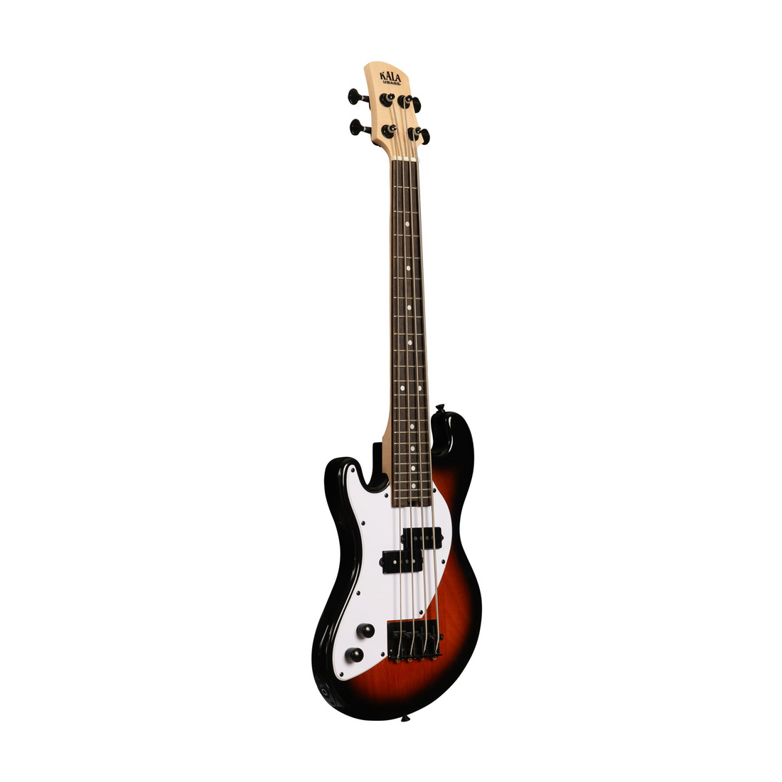 Solid Body 4-String Sunburst Fretted U•BASS Left-Handed Kala UBASS-SB-TB-FS-L