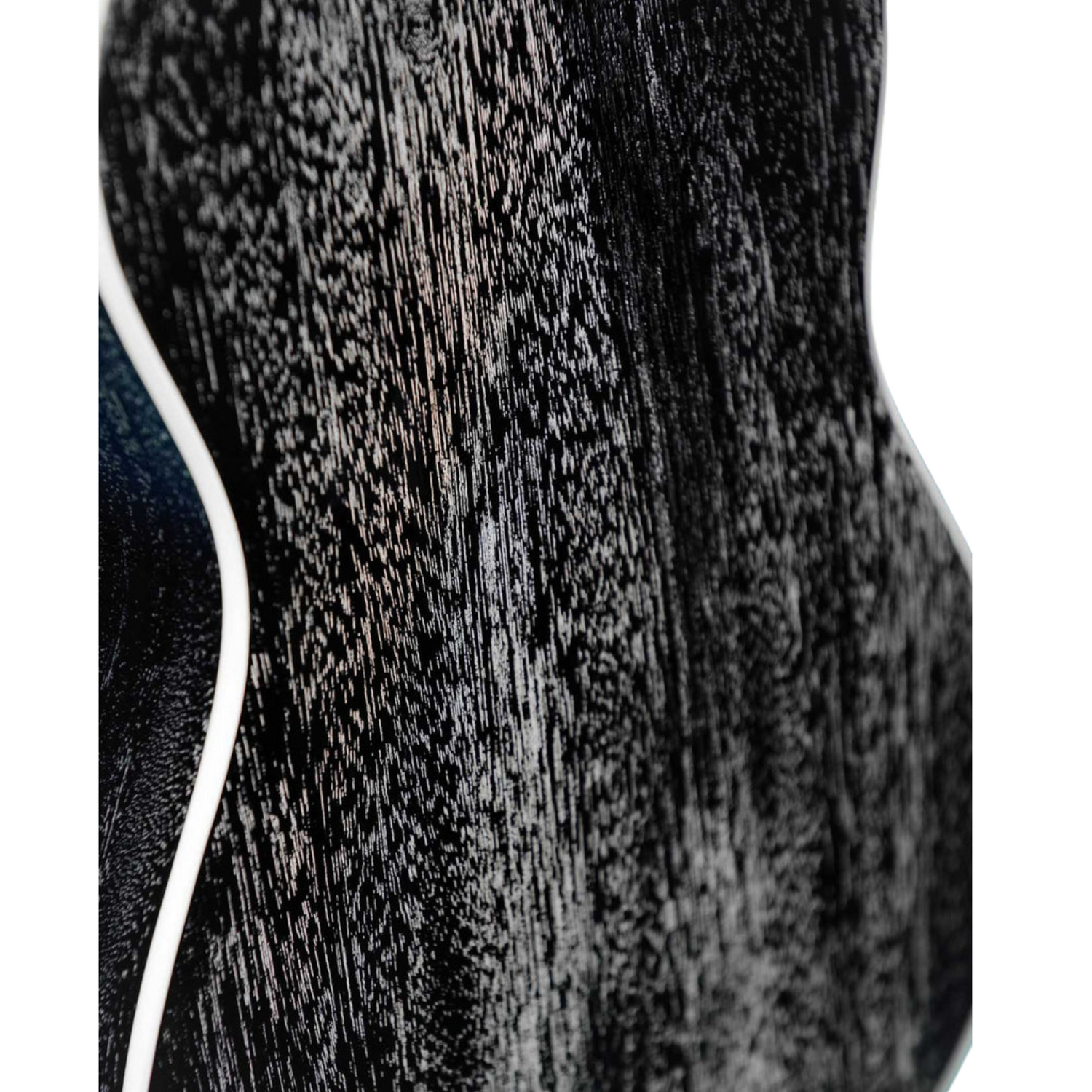 Kala KA-SDH-BE baritone ukulele with Salt &amp; Pepper Doghair gloss finish and built-in Fishman EQ.