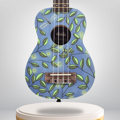 NUKNIGHTLIGHT Kala Ukadelic Night Light Soprano Ukulele Art Series Soprano Ukulele Australia