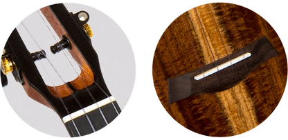 Flight Spirit EQ-A Concert Electro-Acoustic Ukulele SPIRITCEQA All Solid Acacia Double C1U Pickup Australia