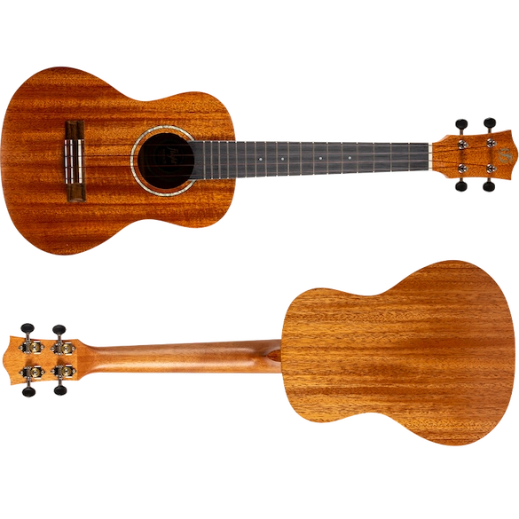 Flight Antonia TE Tenor Electro-Acoustic Ukulele ANTONIATE Solid Mahogany Top Double B1U Pickup Australia