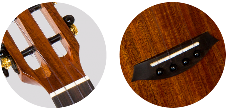 PHANTOMEQA Flight Phantom EQ-A Tenor Ukulele Electro-acoustic all-solid acacia tenor ukulele. Ukulele Trading Co Australia