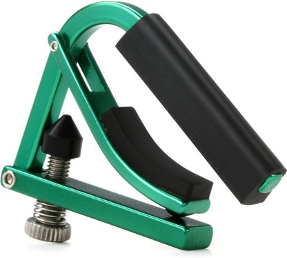 Shubb L9GR Lite Ukulele Capo – Lightweight Aluminium Green Capo