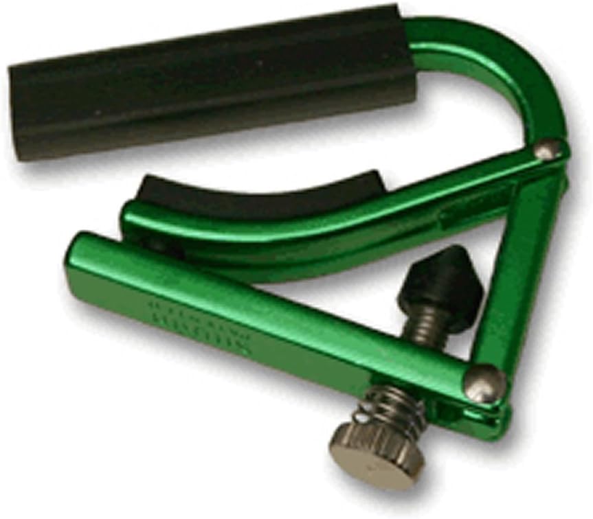 Shubb L9GR Lite Ukulele Capo – Lightweight Aluminium Green Capo