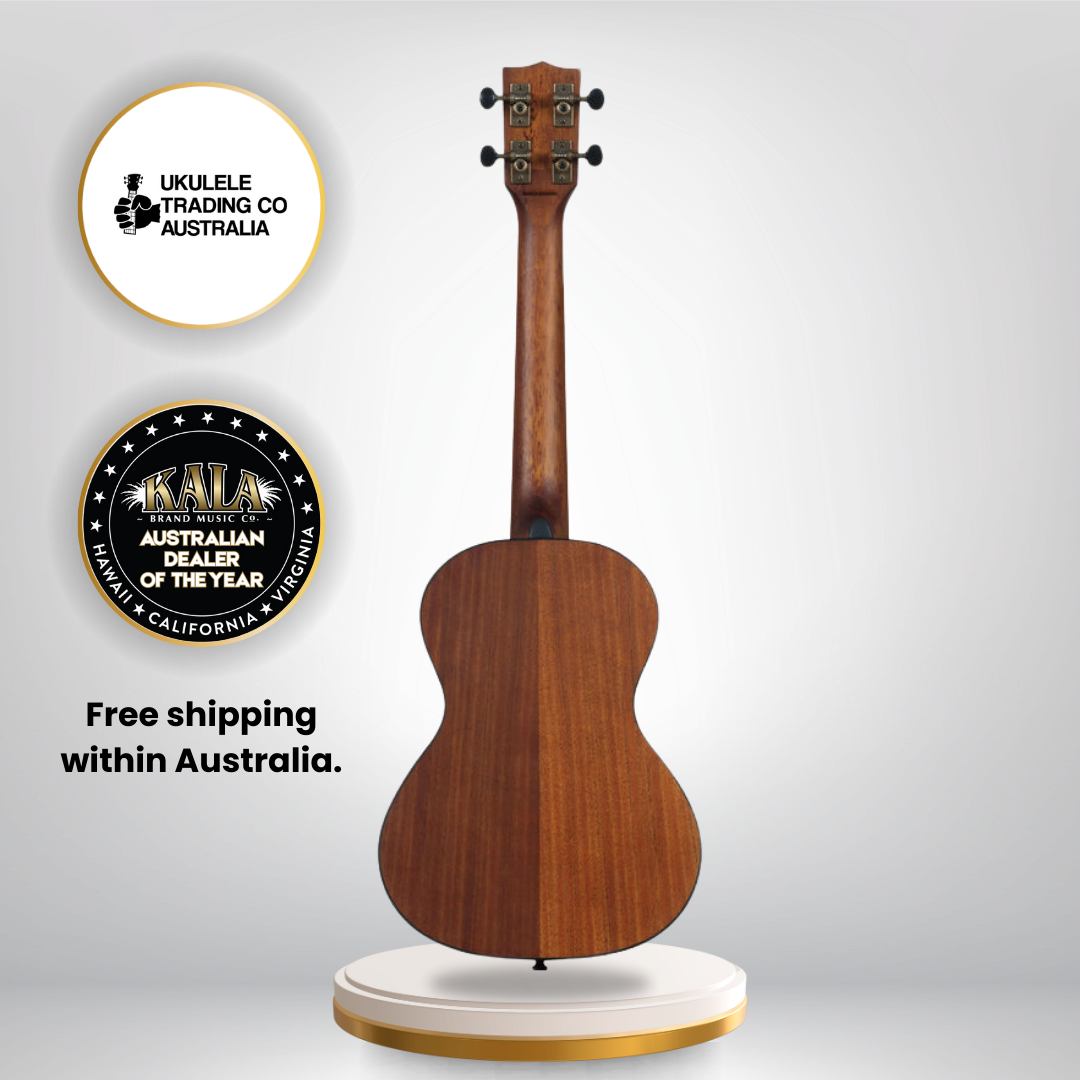 Kala KA-KOA-T Satin Hawaiian Koa Tenor Ukulele with Gigbag – Premium Hawaiian Koa wood