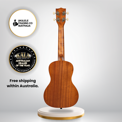 Kala Surf Series Riptide Concert Ukulele with gigbag – retro surf style, spruce top, mahogany body.