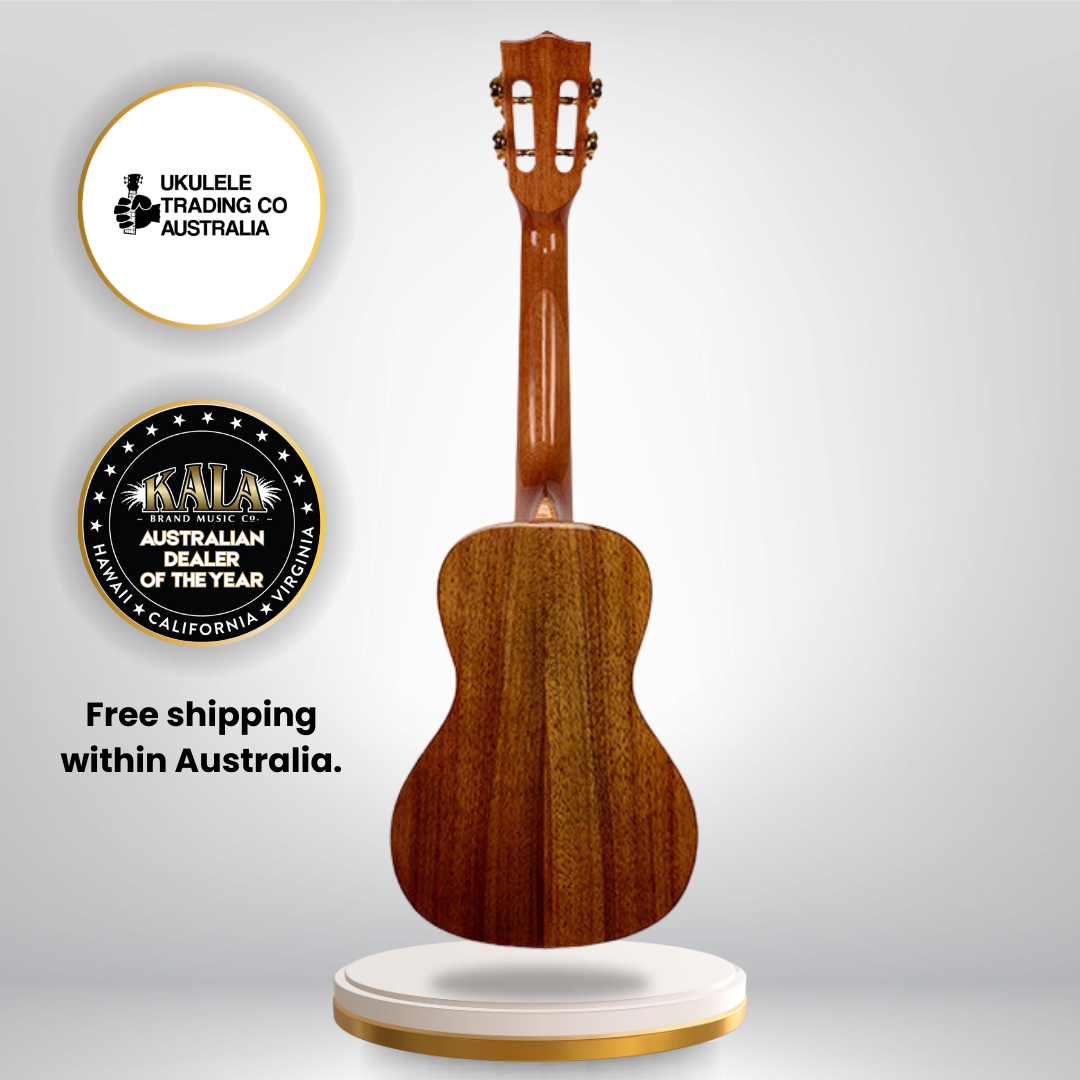 Kala KA-KCG Concert Ukulele – Hawaiian Koa Gloss Body with Maple Binding