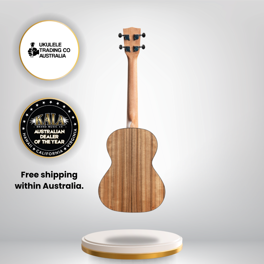 Left-handed Kala KA-PWT/LH Pacific Walnut Tenor Ukulele
