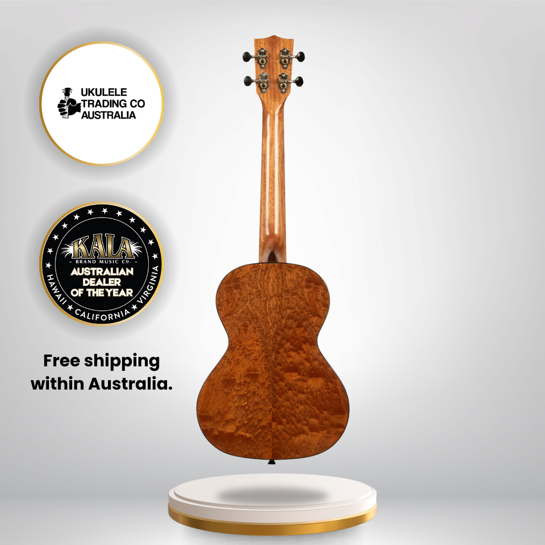 Kala 20th Anniversary Solid Spruce Quilted Sapele Tenor Ukulele
