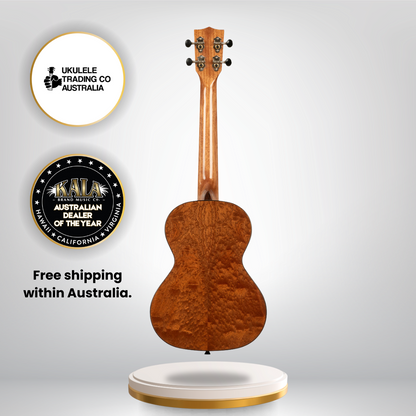 Kala 20th Anniversary Solid Spruce Quilted Sapele Tenor Ukulele