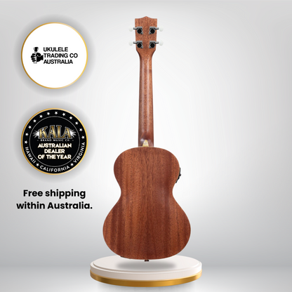 Kala KA-JTE-KZGD archtop ukulele with rosewood fretboard and mahogany neck