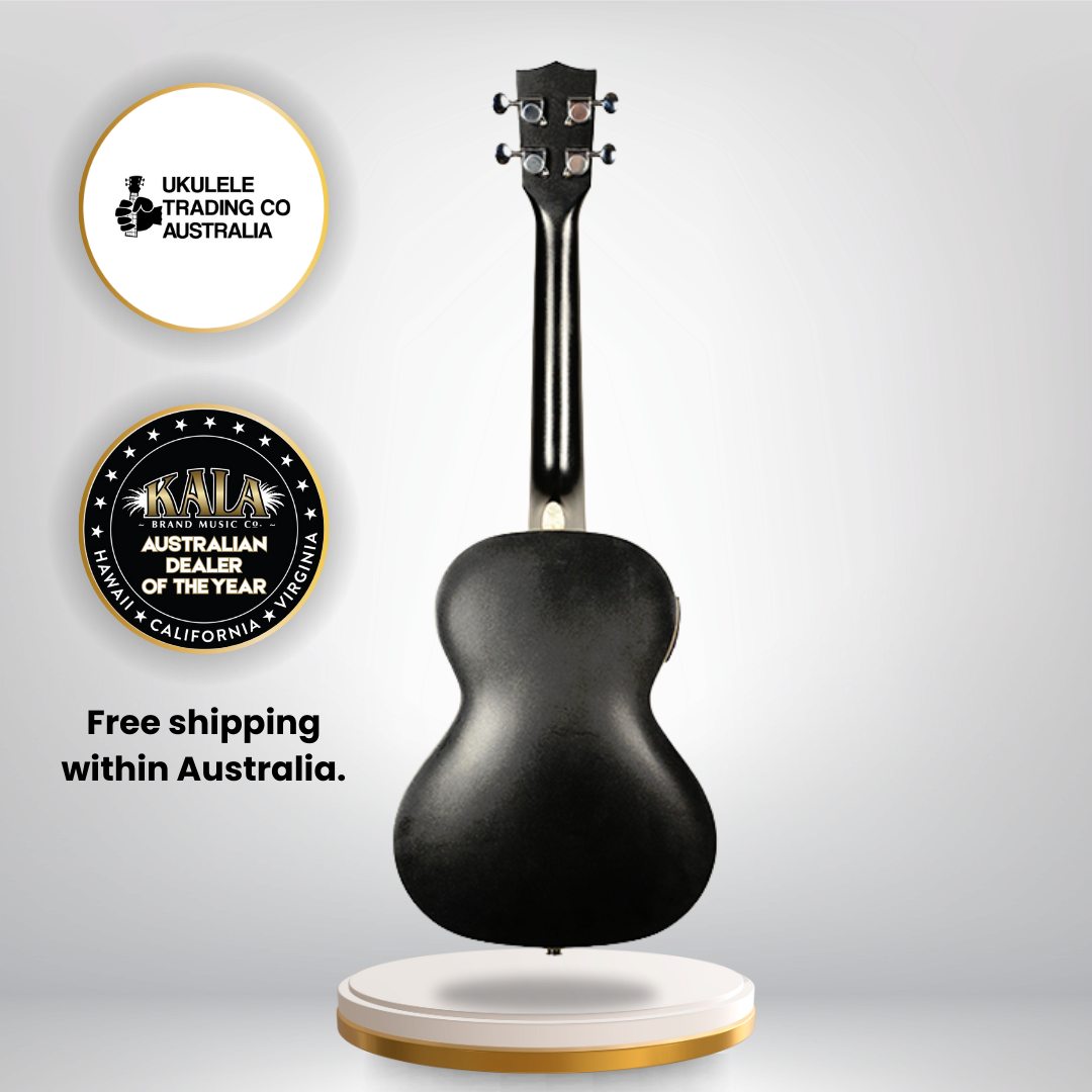 Kala KA-JTE-MTB Jazz Archtop Electric Tenor Ukulele – Tobacco Burst Finish