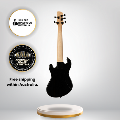 Kala Jet Black Fretless 5-String U•BASS