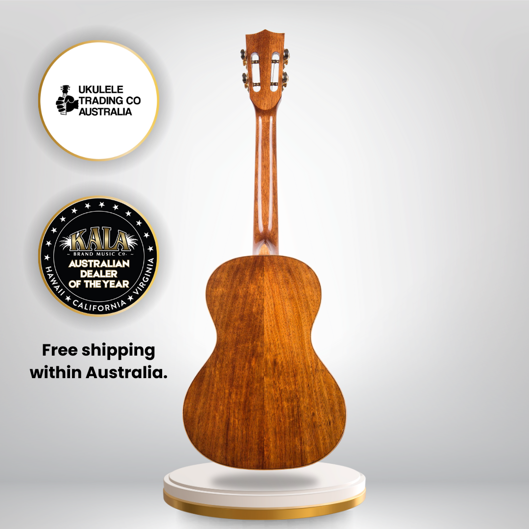 Kala KA-SA-B Solid Acacia Baritone Ukulele with free case – buy ukulele online Australia