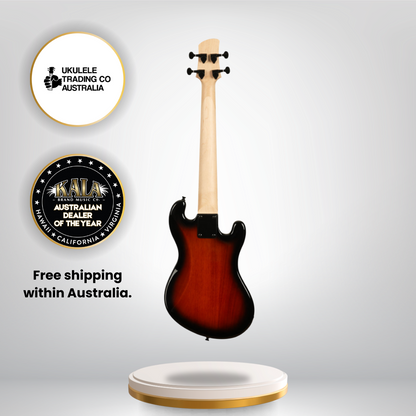 Kala Sunburst Left-Handed 4-String U•BASS®