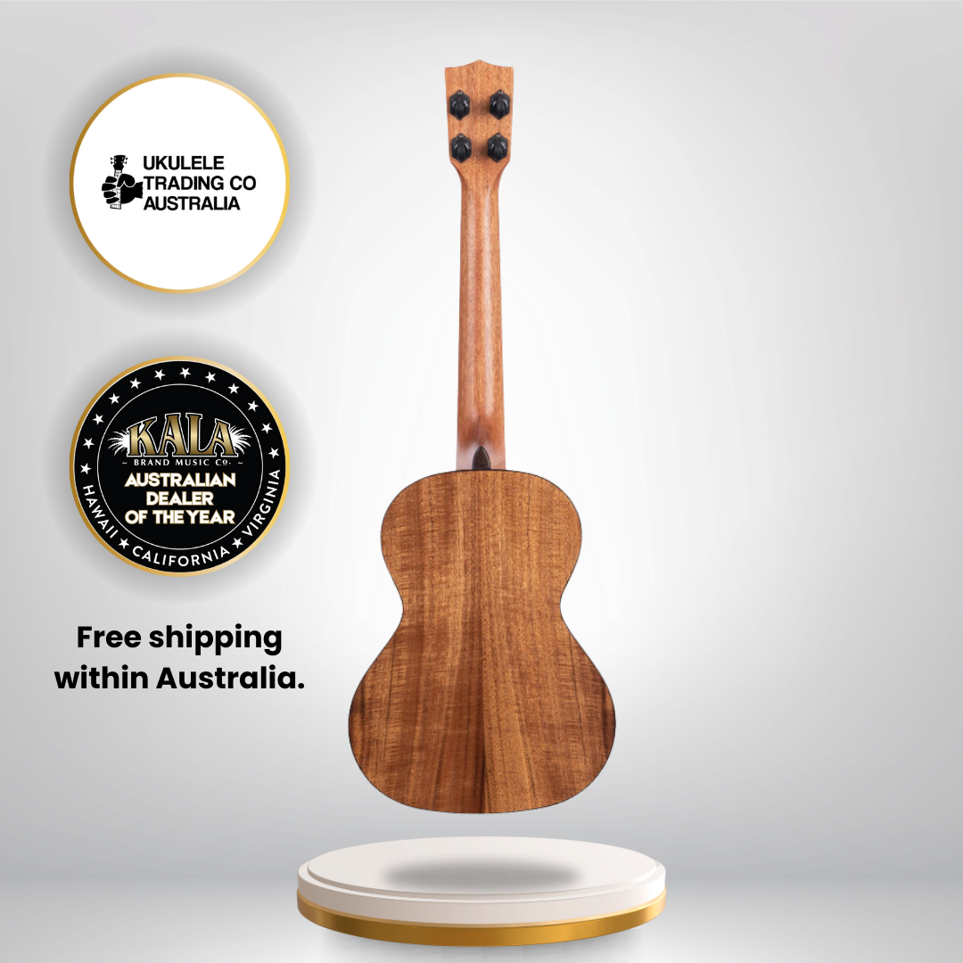 Kala KA-SCAC-T Tenor Ukulele solid cedar top with acacia back and sides high gloss finish.