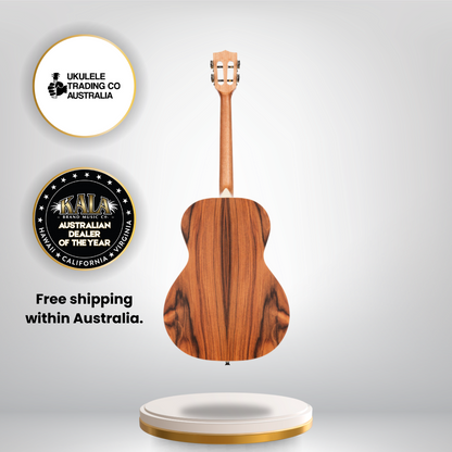 Solid spruce top pau ferro tenor guitar with satin finish