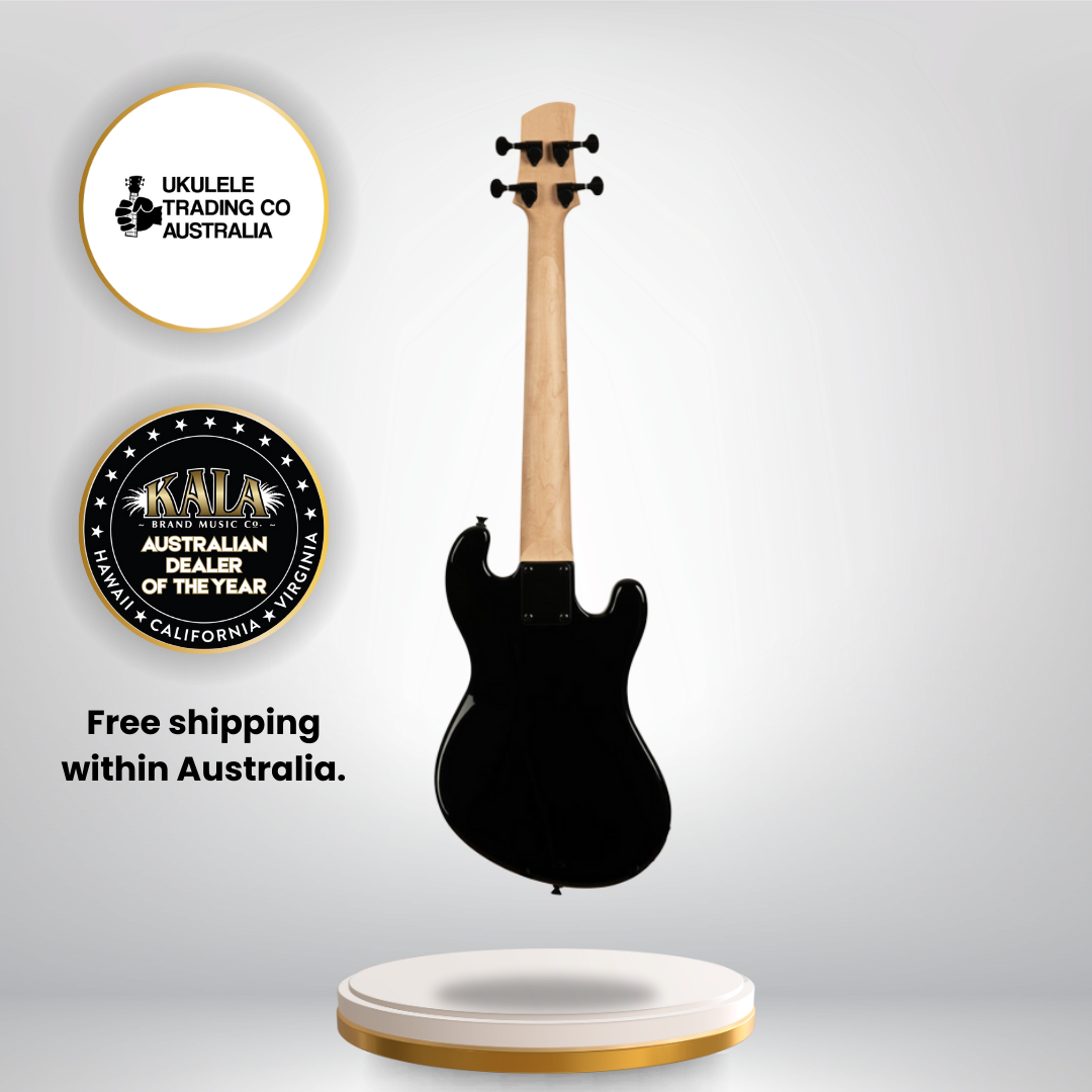 Kala Jet Black Left-Handed U•BASS® 4-string