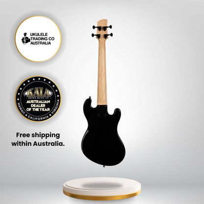 Kala Jet Black Left-Handed U•BASS® 4-string