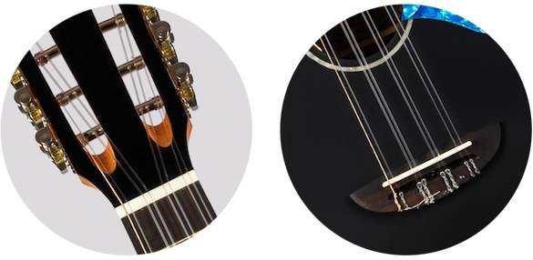 Flight IRIS8T Iris 8 Tenor 8-String Ukulele Solid Spruce Top Laminate Mahogany Back and Sides Active Pickup Tenor Ukulele Australia