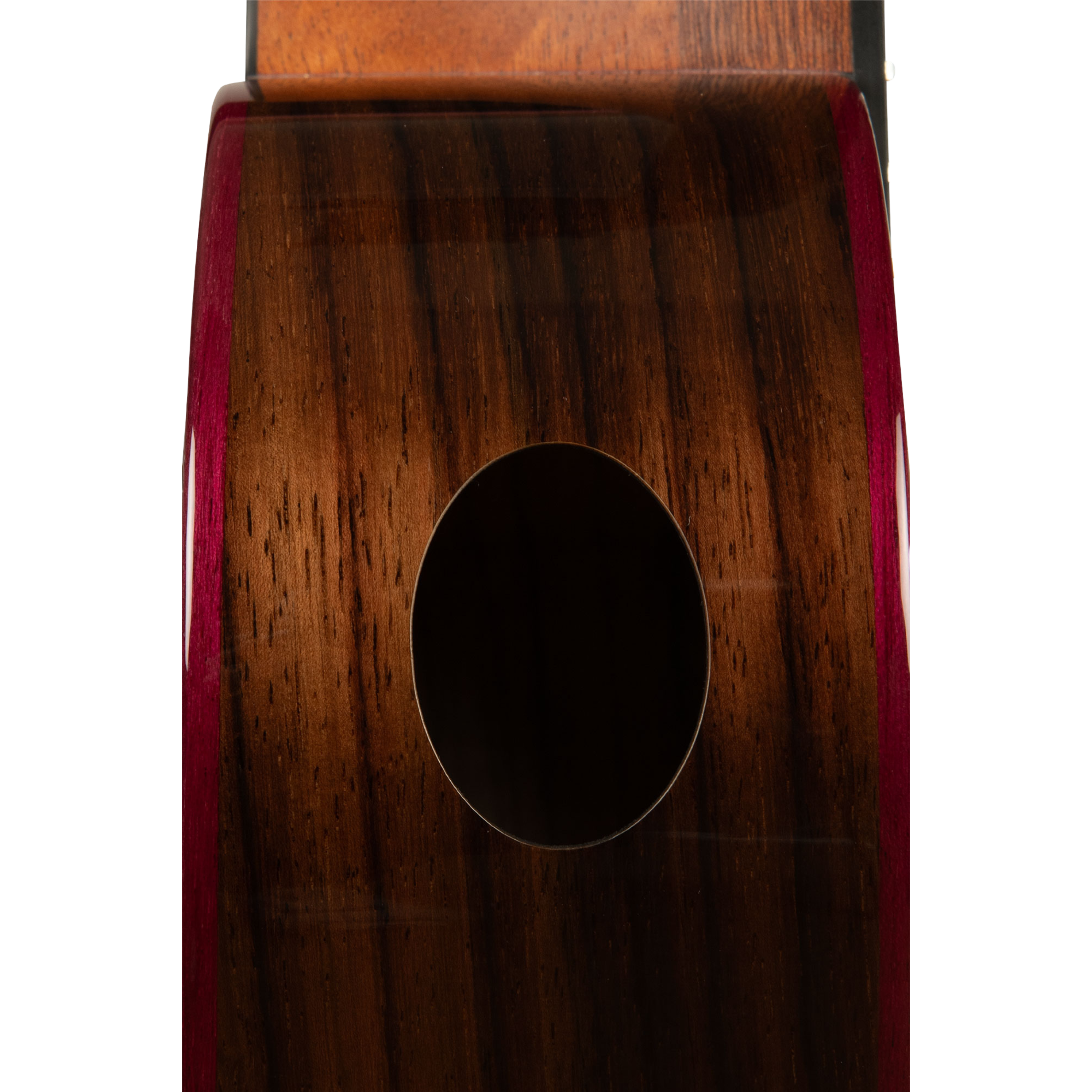 Kala Contour Deluxe Tenor Ukulele – Solid Spruce &amp; Rosewood with Cutaway + Bag - KA-CTD-SSRW-TG-C