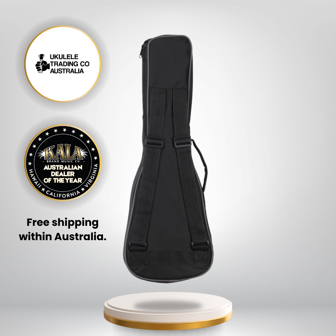 Kala concert ukulele soft gig bag compatible with Blackberry Candy Shoppe model.