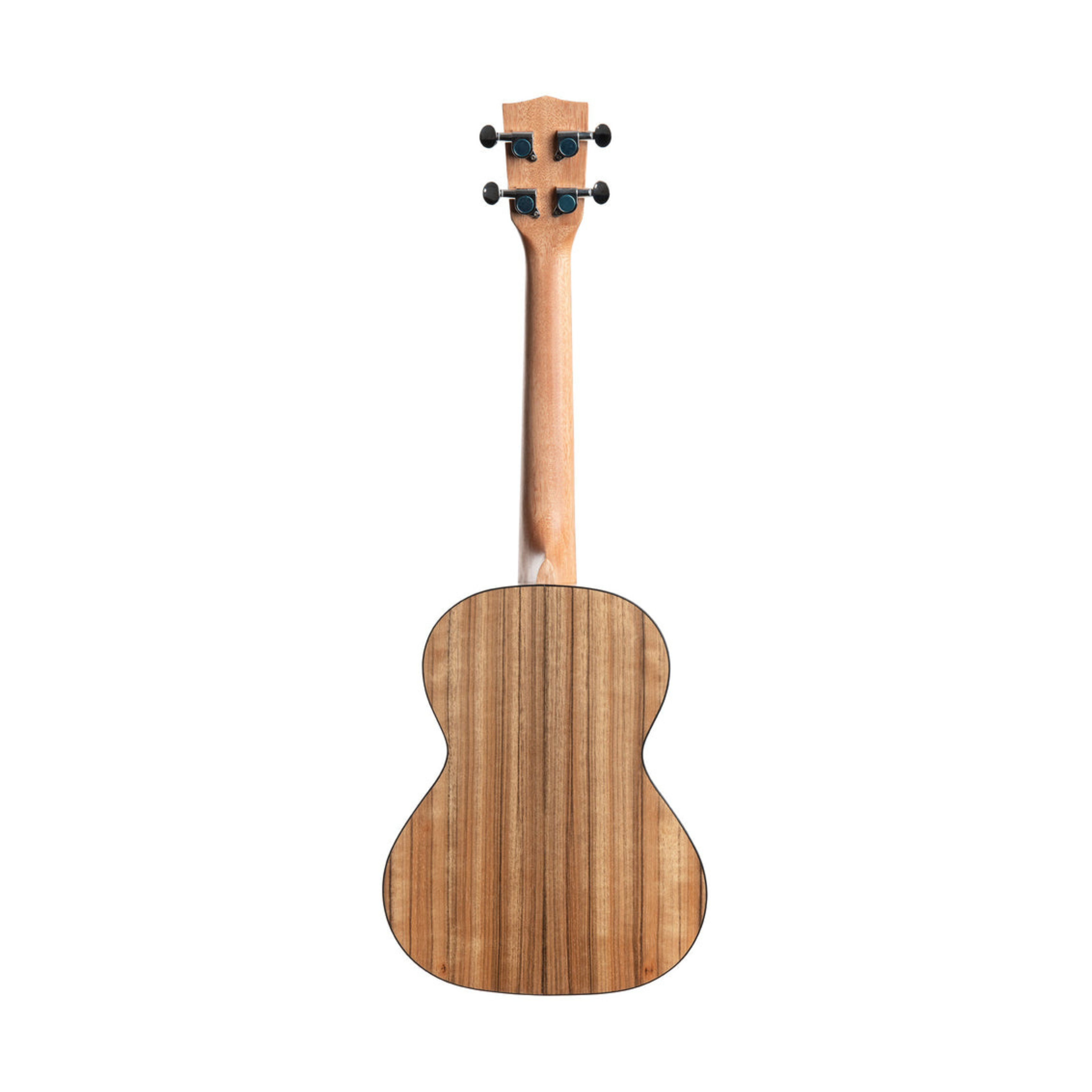 Kala KA-PWT/LH Left-Handed Pacific Walnut Tenor Ukulele, showcasing unique grain patterns, offering a rich, mellow tone for left-handed musicians.