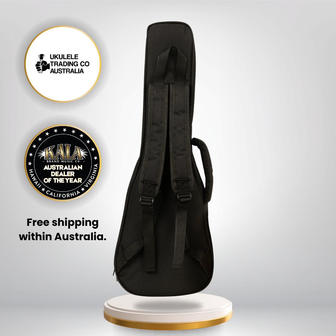 KA-JH-AMHG-C-E Kala James Hill All Solid Mahogany Concert Ukulele with Active EQ – Professional Acoustic-Electric Concert Uke for Teachers &amp; Performers