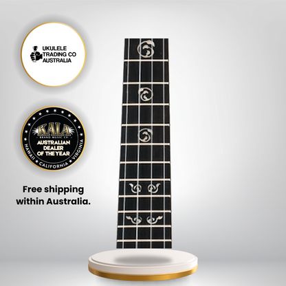 Kala KA-SAB-T-CE Australian Blackwood tenor ukulele cutaway gloss finish with Fishman Kula EQ.