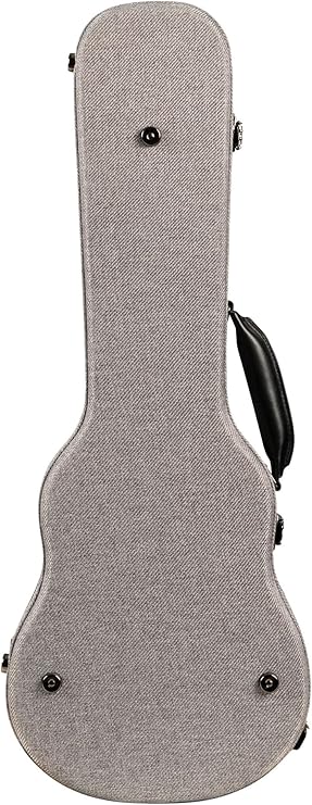 Revelator Tenor official Gray Tweed Archtop Hard Case. Now available in Australia. Premium impact protection &amp; classic style GTT-AT Ukulele Trading Co Australia 