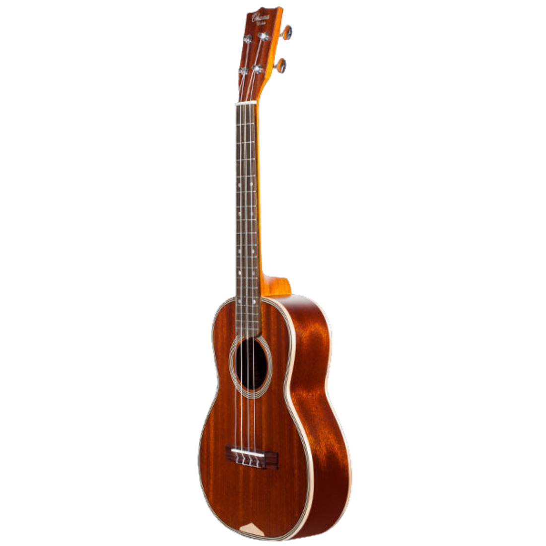 Ohana TK-39 Tenor Ukulele w/ Bag featuring all-solid premium mahogany, vintage satin finish, and warm, resonant tone with classic aesthetics.