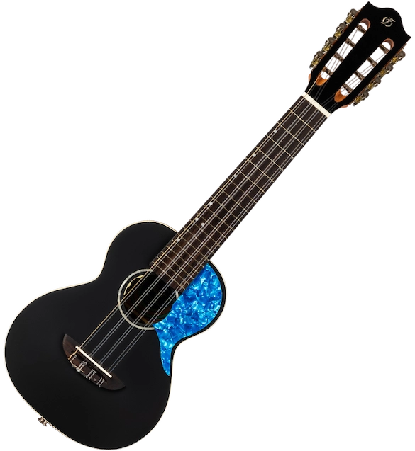 Flight IRIS8T Iris 8 Tenor 8-String Ukulele Solid Spruce Top Laminate Mahogany Back and Sides Active Pickup Tenor Ukulele Australia