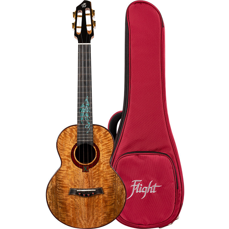 Flight A10MM Mango Dragon 10th Anniversary Tenor Ukulele Free Shipping with Gigbag
