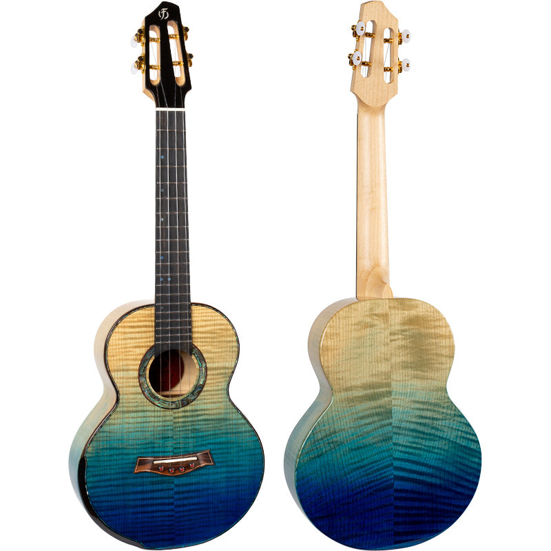 Flight A10FM Faded Blue 10th Anniversary Tenor Ukulele