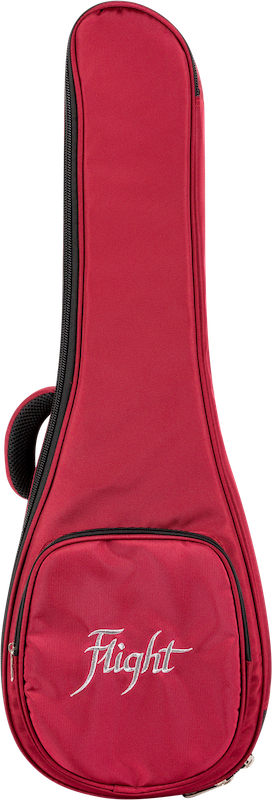 Flight Maia Steel String Baritone Ukulele: Solid mango top, rosewood body, steel strings, scalloped cutaway, &amp; active pickup for rich, bright tone. Includes gigbag Ukulele Trading Co Australia