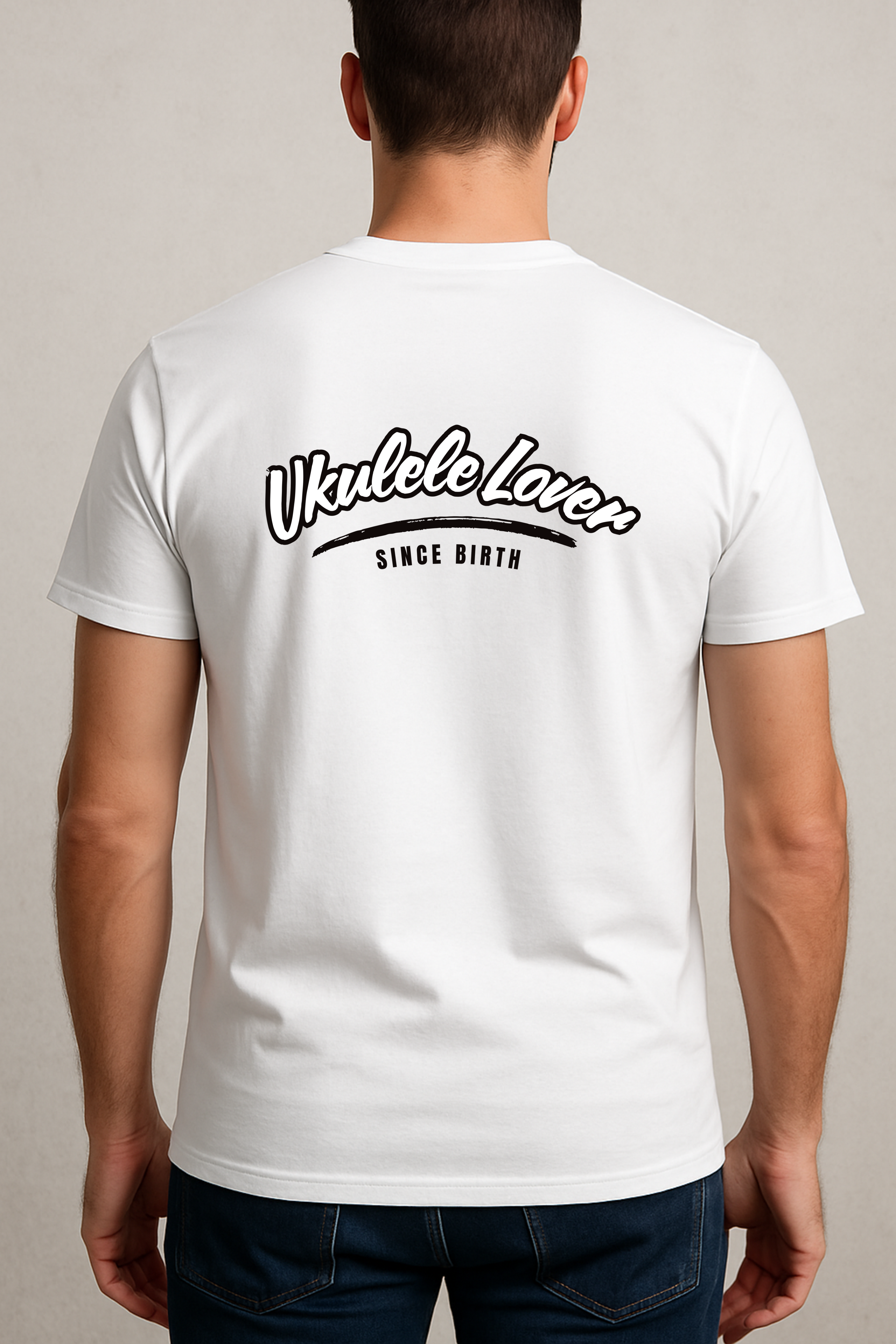 Ukulele Lover Since Birth T-Shirt – Gift for Ukulele Players &amp; Music Fans, Musician Tee, Unisex Fit, Made to Order, Music Teacher Gift