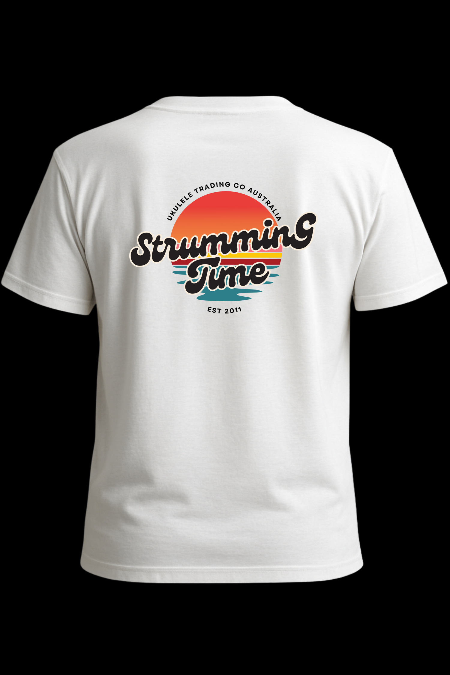 Strumming Time T-Shirt – Ukulele Player Tee, Music Lover Gift, Festival Music Shirt, Music Teacher Apparel, Unisex Fit, Made to Order