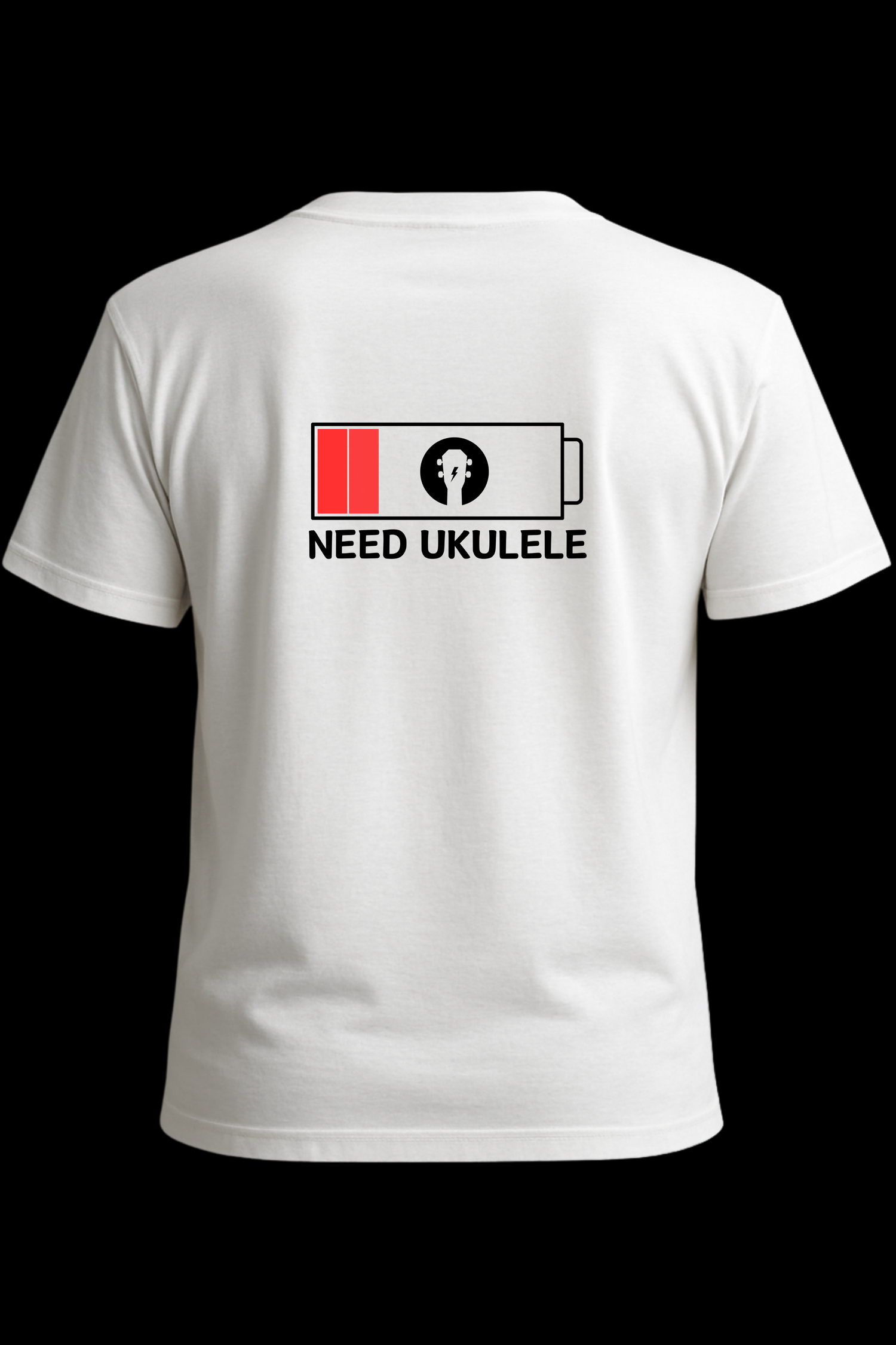 Need Ukulele T-Shirt – Funny Gift for Ukulele Players &amp; Music Lovers – Unisex Musician Shirt, Music Teacher Apparel, Made to Order Tee
